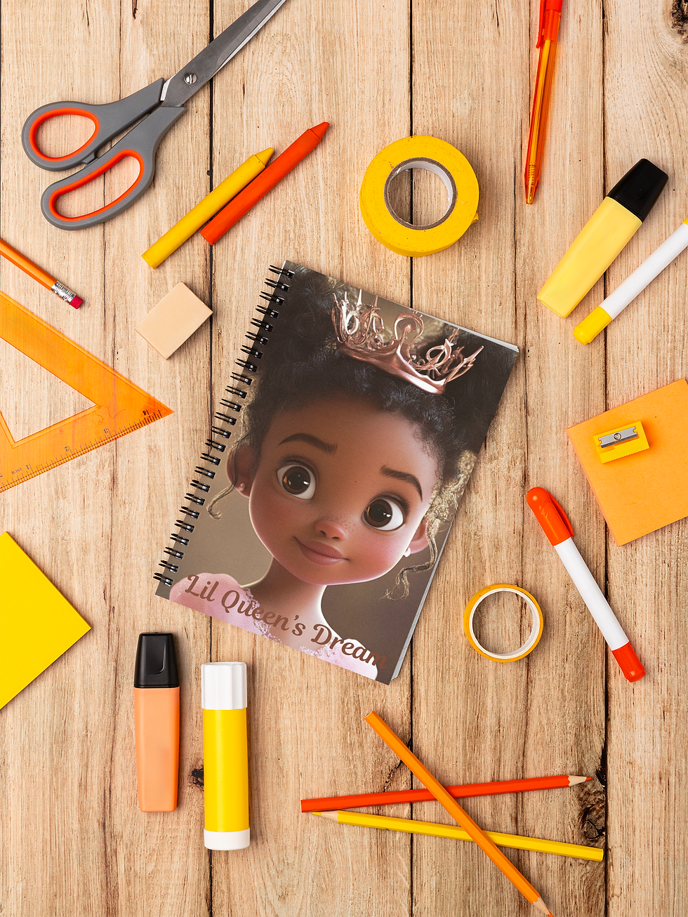 Thumbnail: Lil Queen's Dream Spiral Bound Journal
