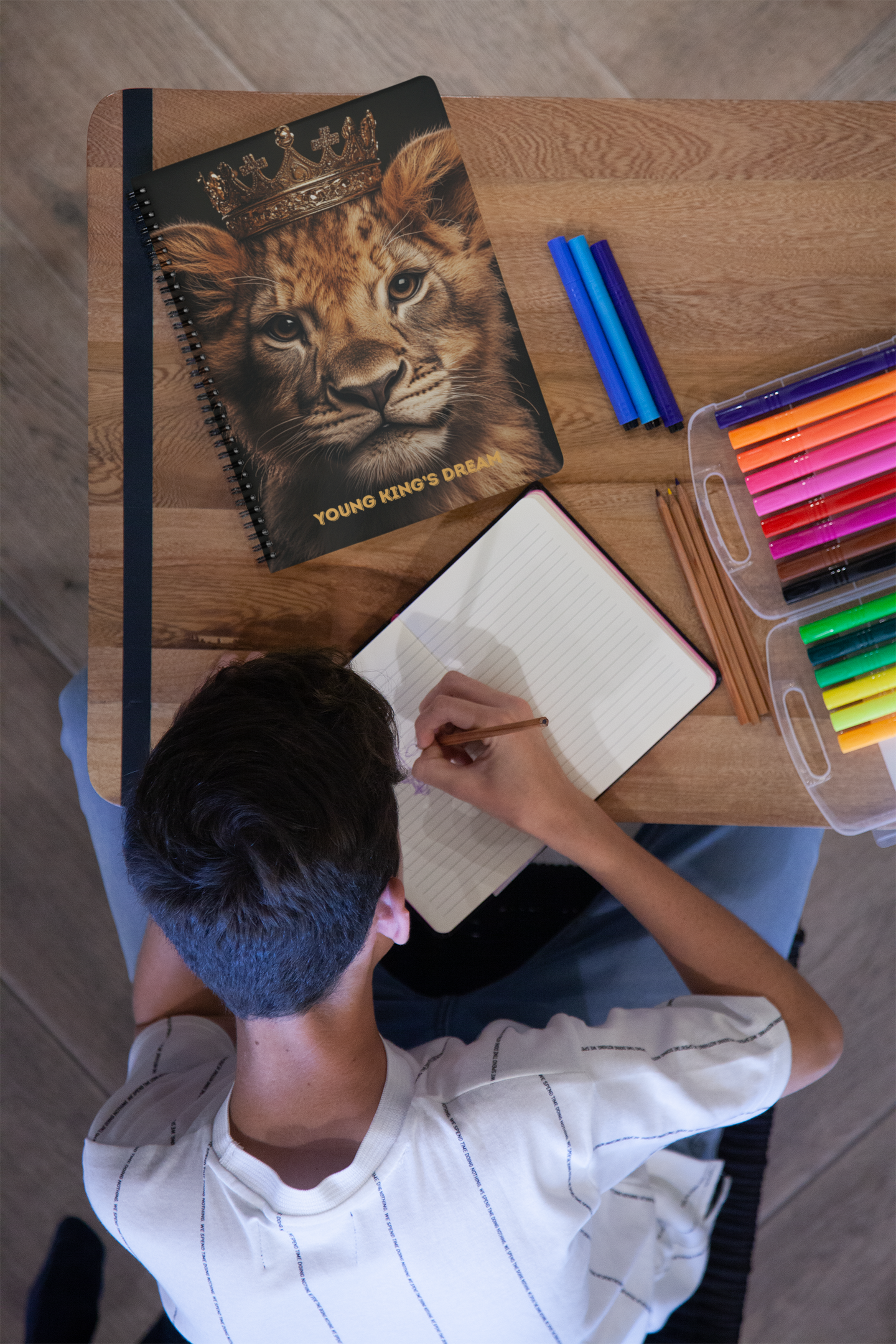 Young King's Dream Spiral Bound Journal