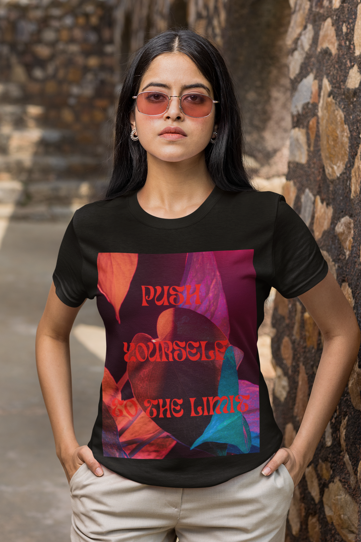 Push Yourself to the Limit T-shirtUnisex Heavy Cotton Tee