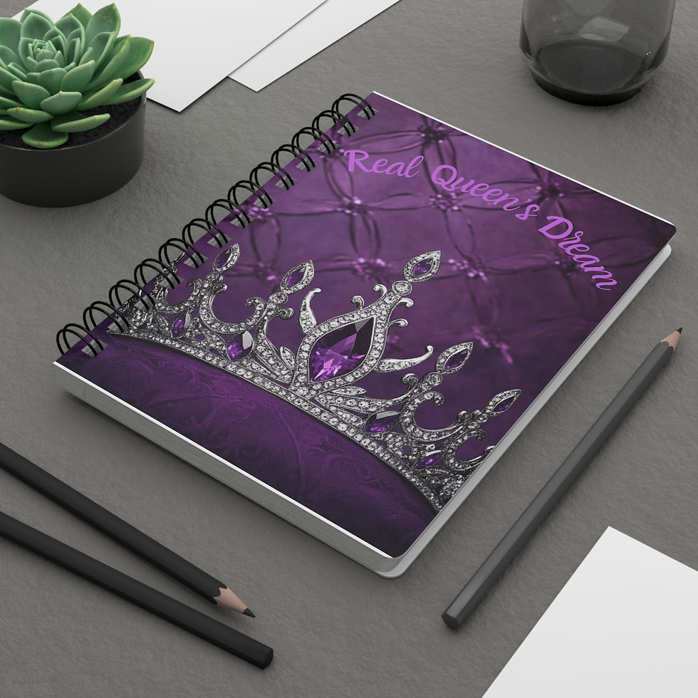 Thumbnail: Real Queen's Dream Spiral Bound Journal