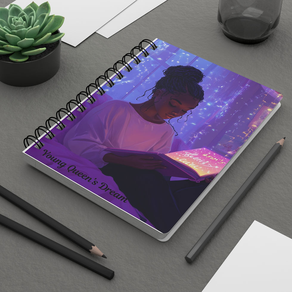 Thumbnail: Young Queen's Dream Spiral Bound Journal