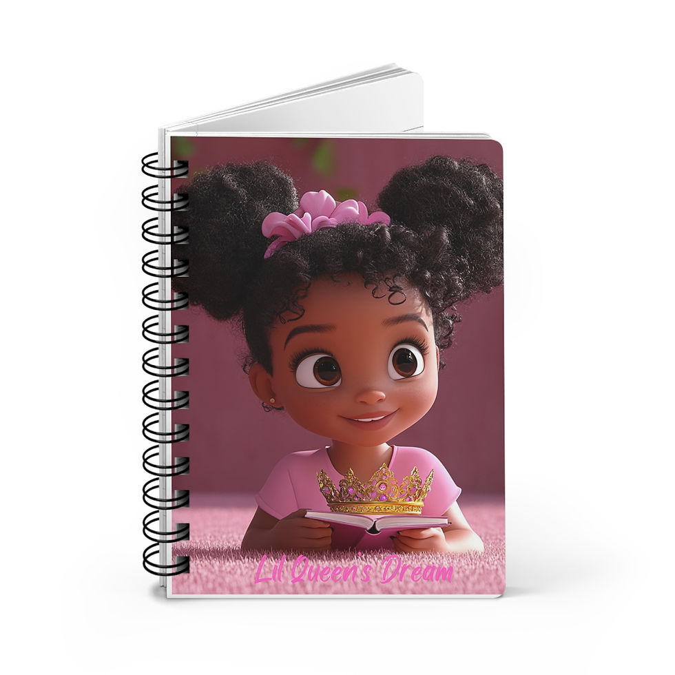 Thumbnail: Lil Queen's Dream Spiral Bound Journal
