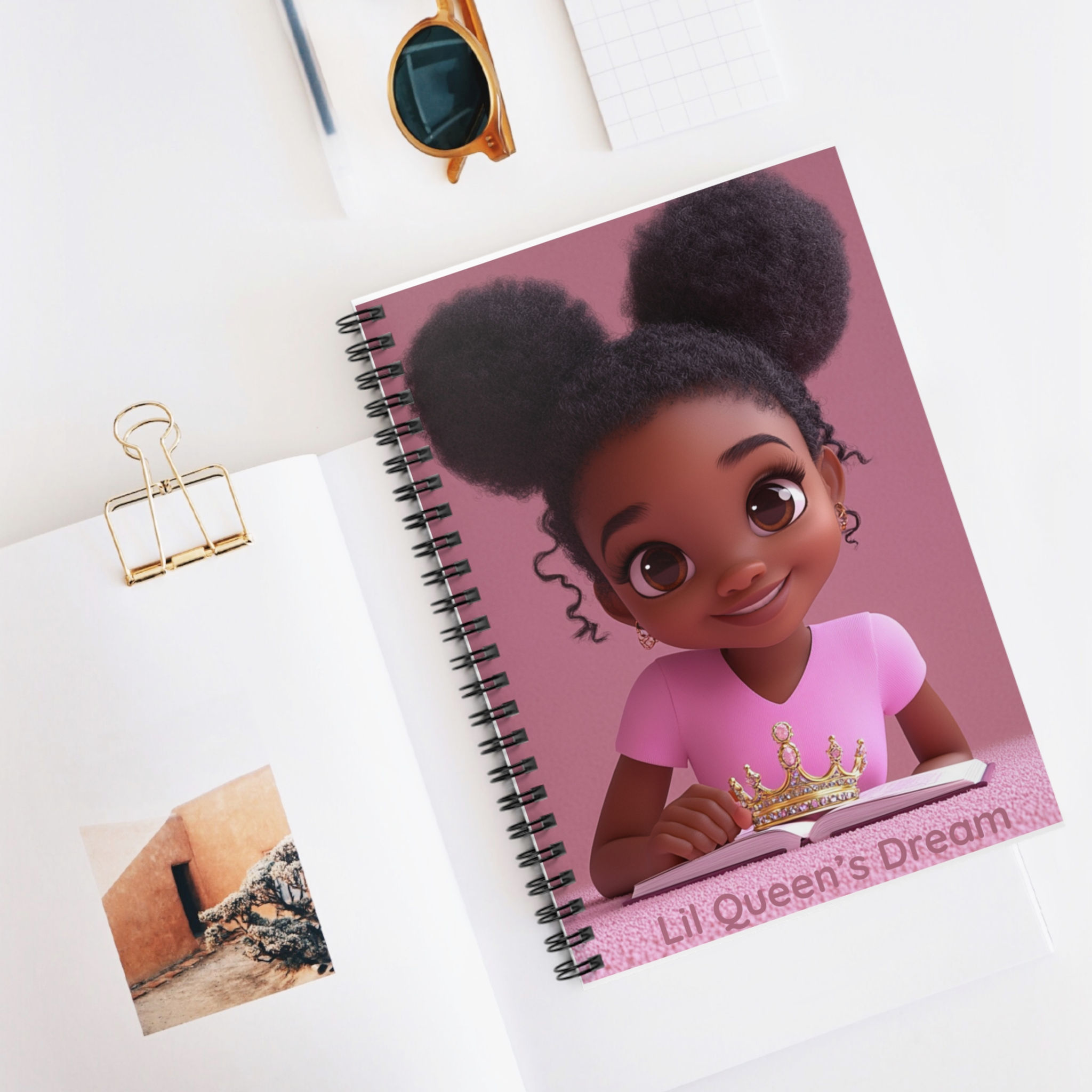 Lil Queen's Dream Spiral Notebook - Ruled Line