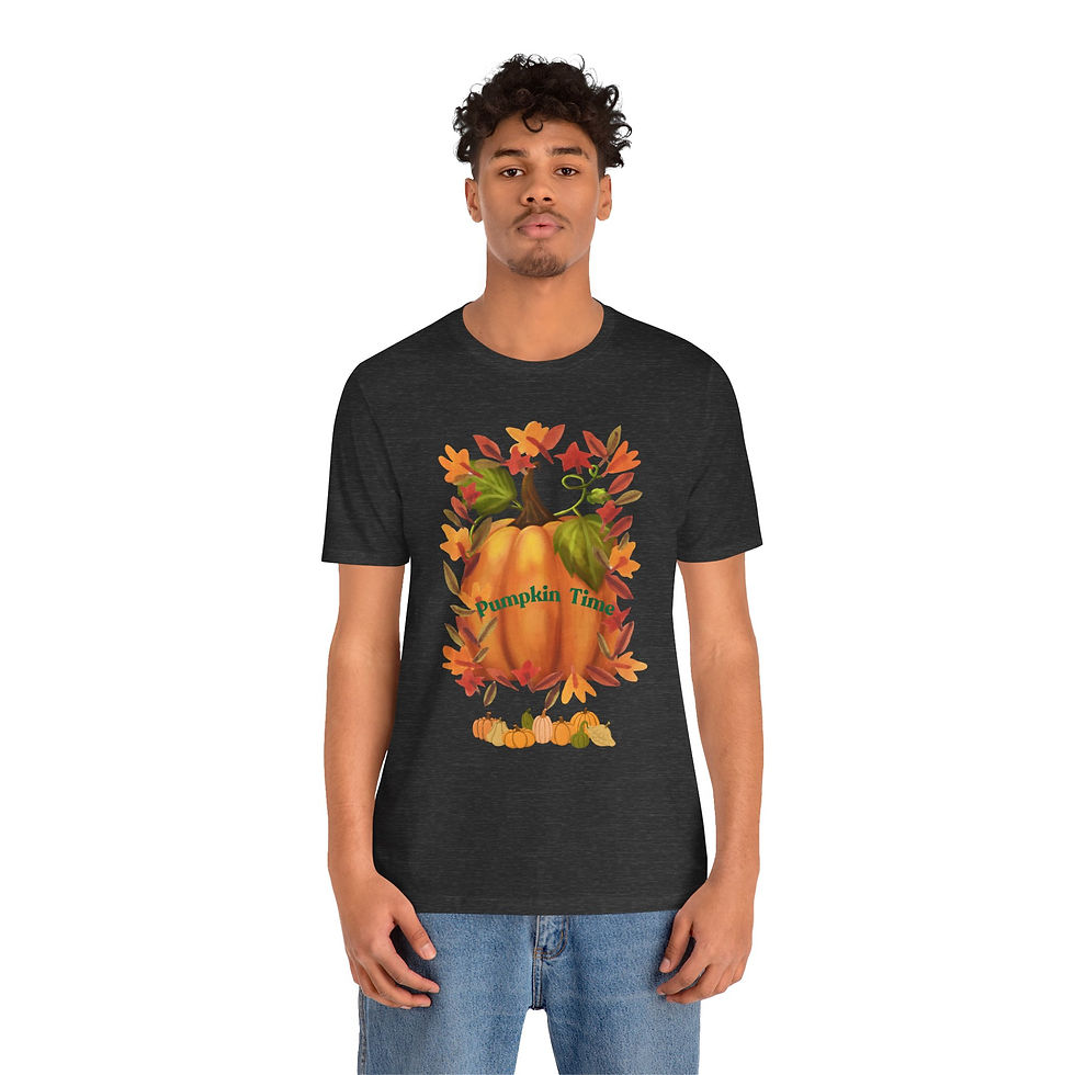 Thumbnail: Pumpkin Time Unisex Jersey Short Sleeve Tee