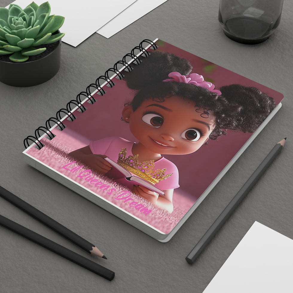Thumbnail: Lil Queen's Dream Spiral Bound Journal