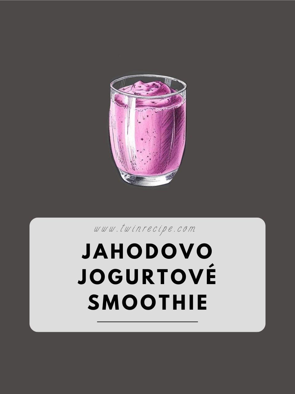 3. Jahodovo-jogurtové smoothie