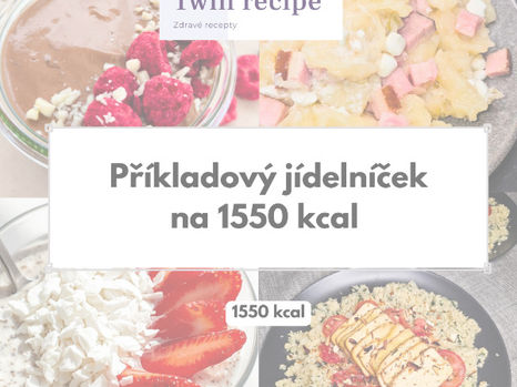 Příkladový jídelníček na hubnutí na 1550 kcal #44