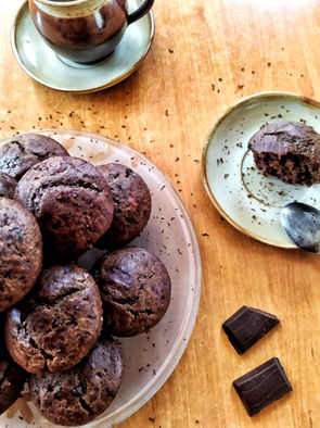 Zdravé čokoládové muffiny