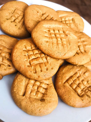 Zdravé arašídové sušenky