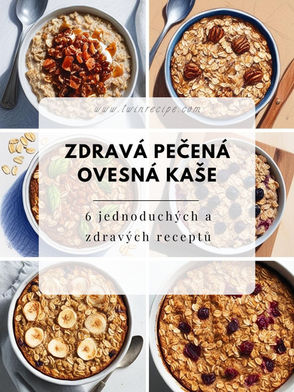 Zdravá pečená ovesná kaše