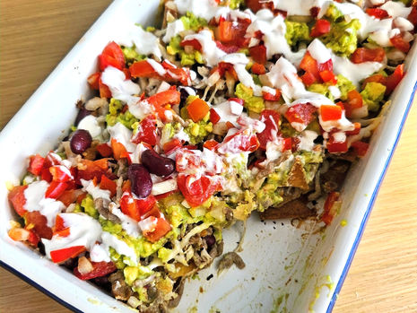 Jednoduché domácí nachos z tortilly