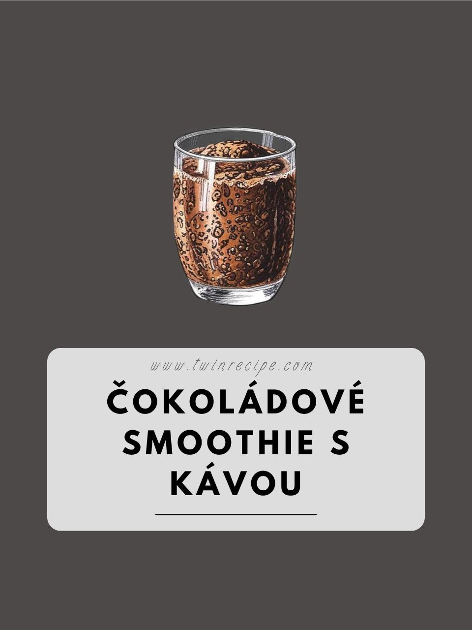 6. Čokoládové smoothie s kávou