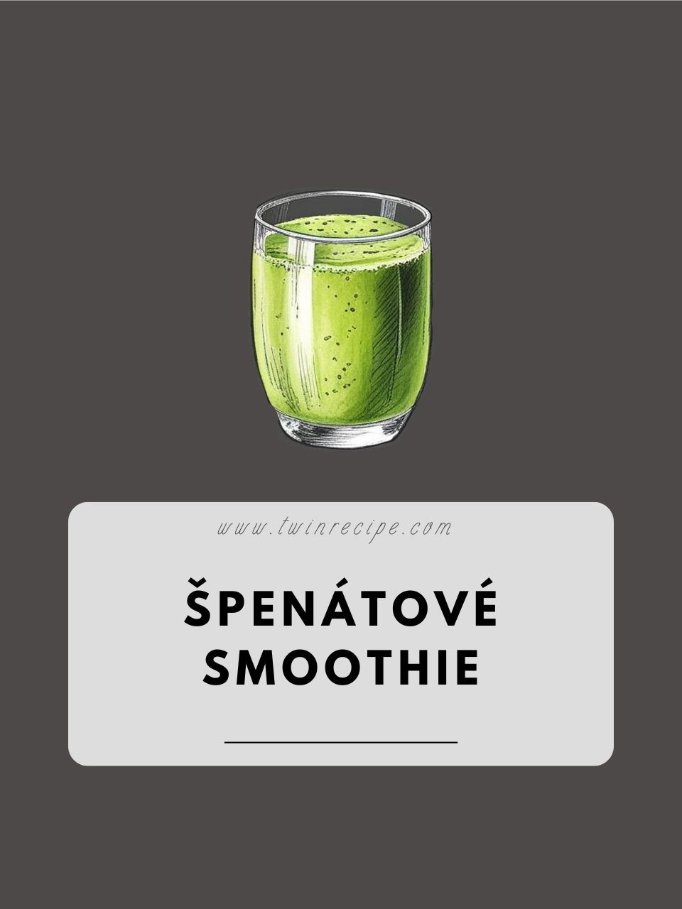 4. Špenátové smoothie