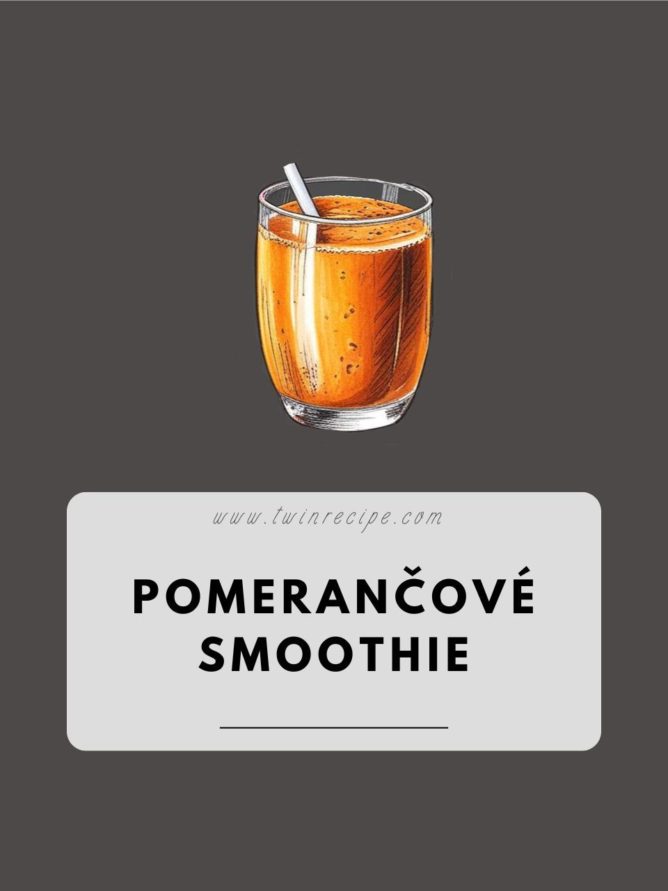 7. Pomerančové smoothie