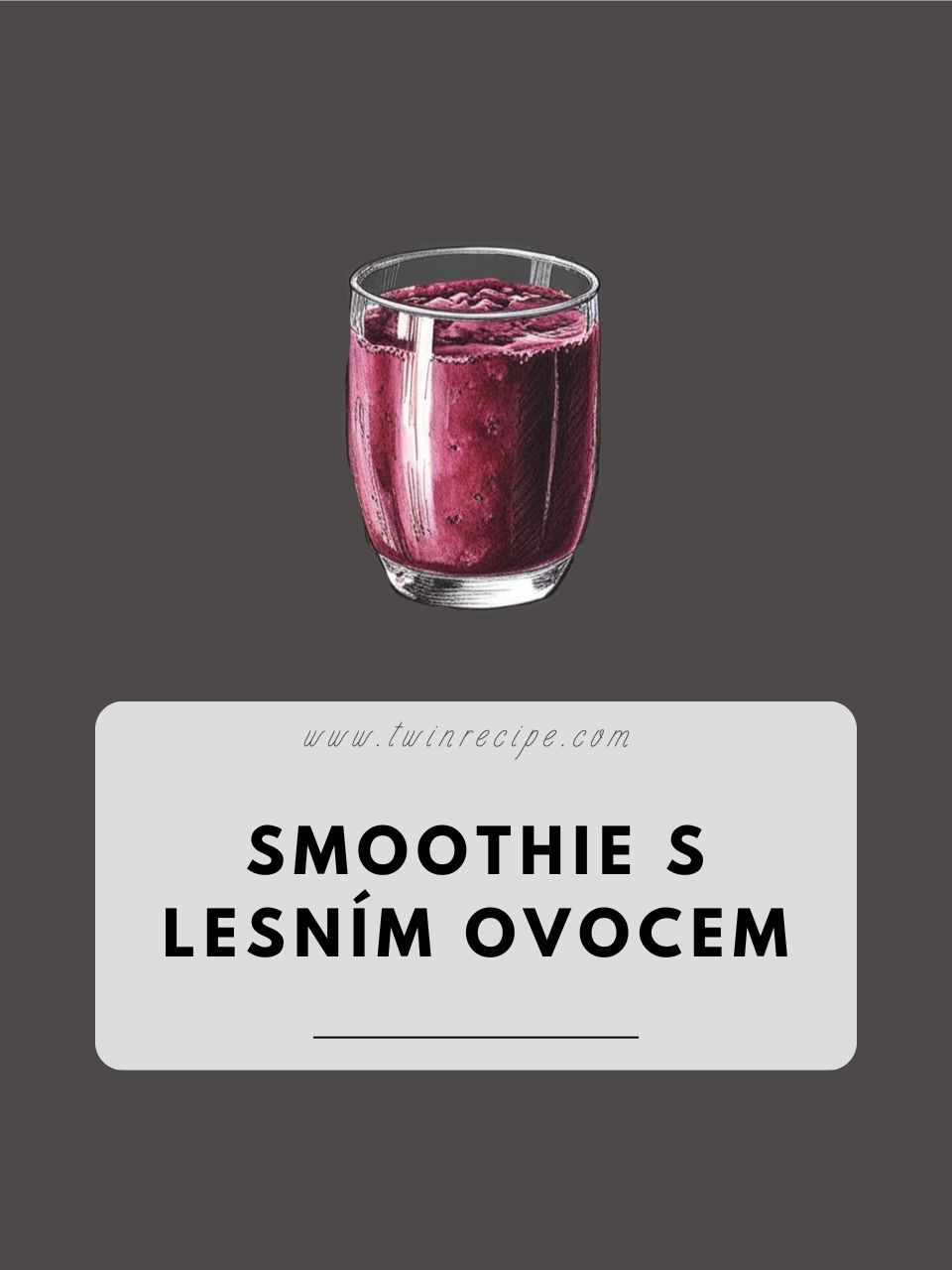 5. Smoothie s lesním ovocem