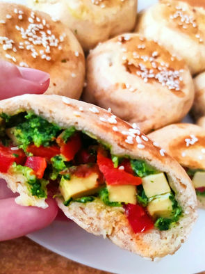 Slané plněné housky bao buns