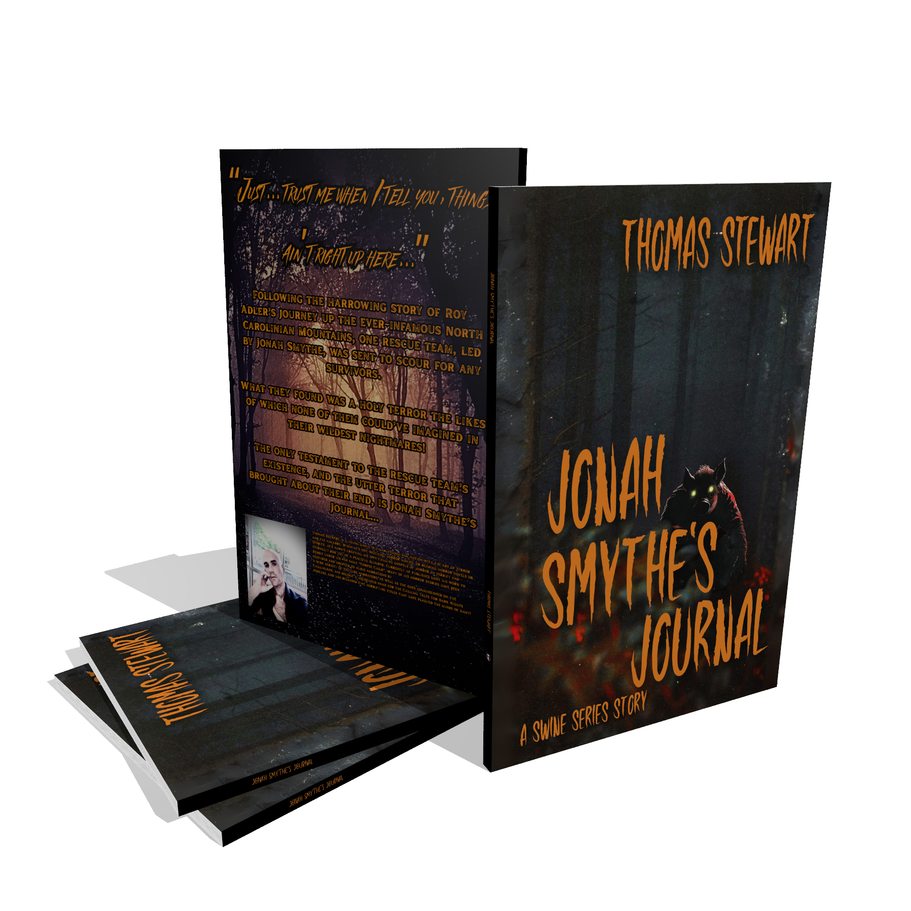 Jonah Smythe's Journal, A Swine Series Story -- SIGNED PAPERBACK