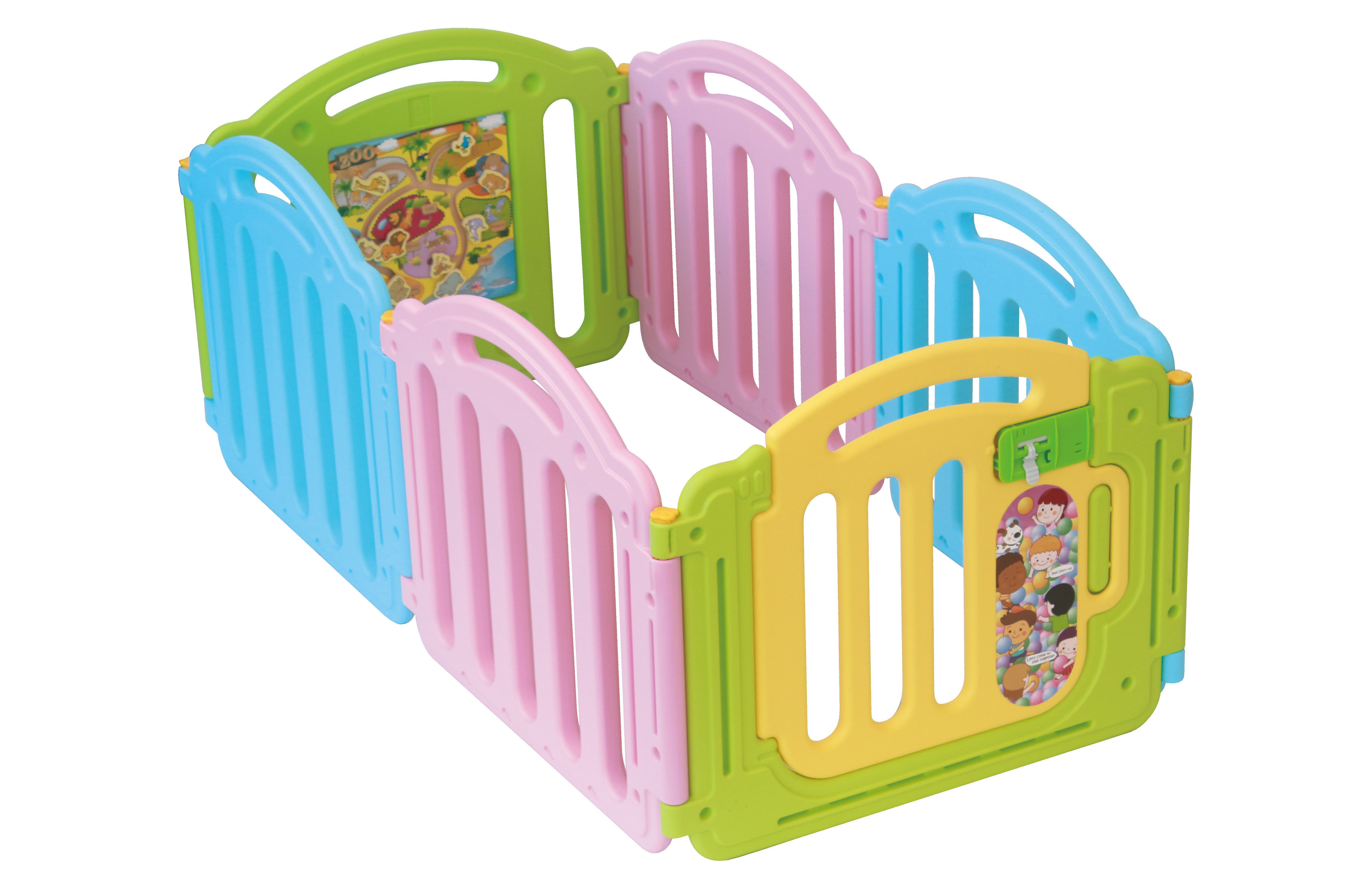 Little Pony兒童多功能組合式遊戲圍欄(精選版)