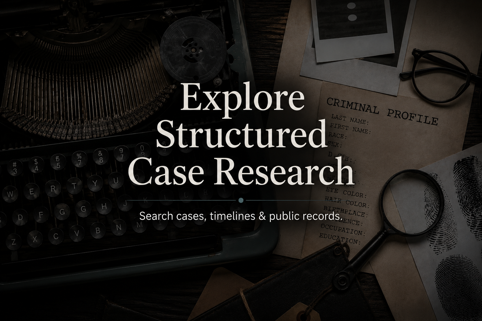 Structured Case Research & Archives | The CaseDive