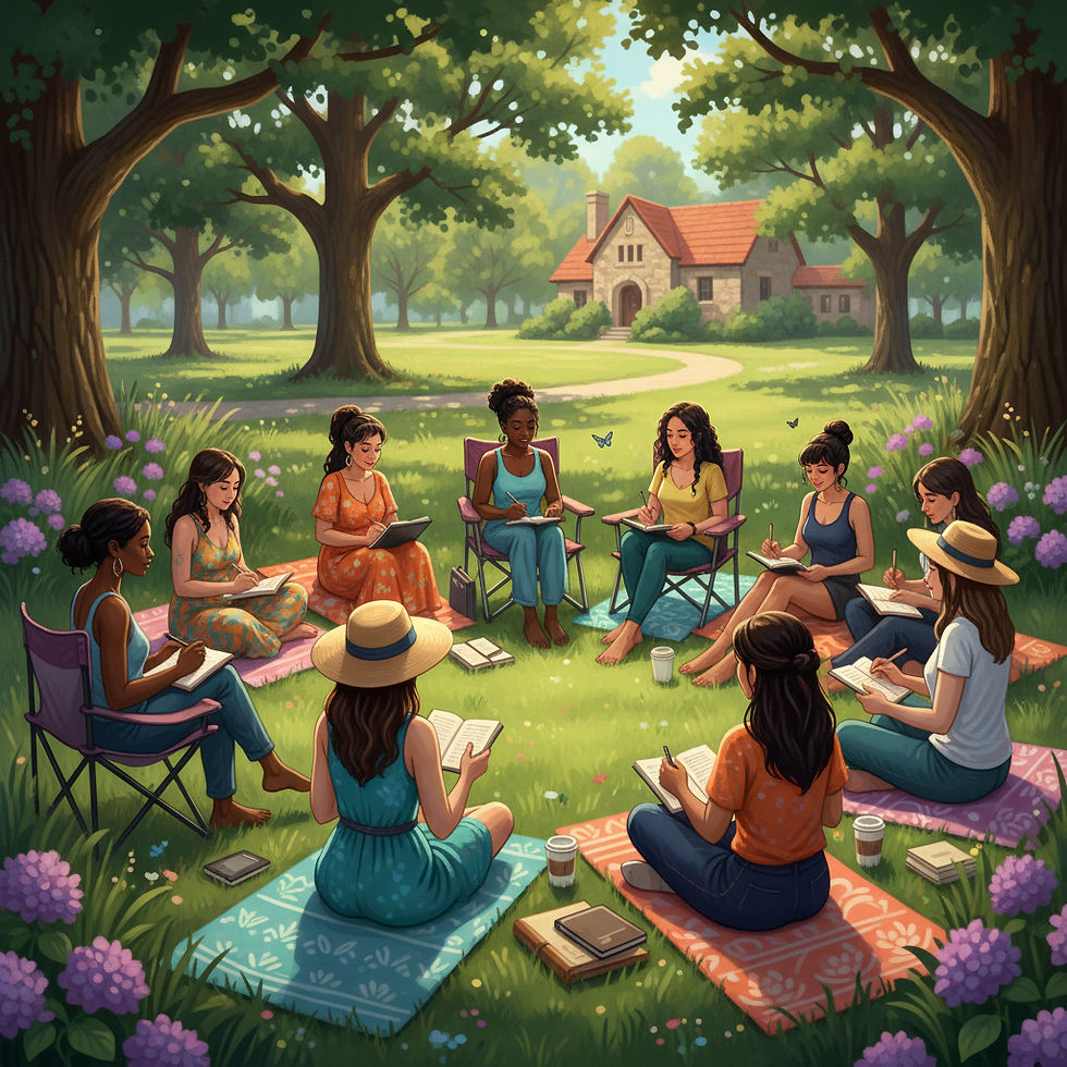 Writing in the Park