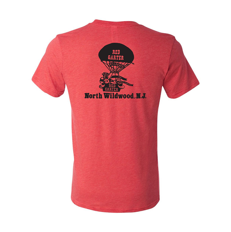 Red Garter Bar wildwood t-shirt