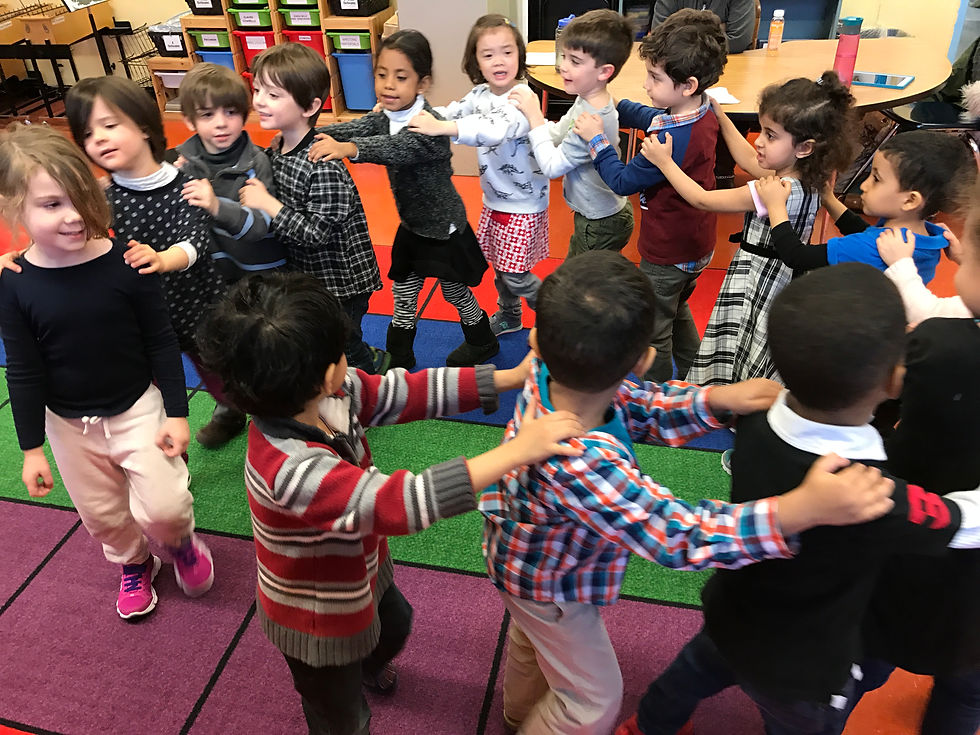 All aboard the Pre-K train!