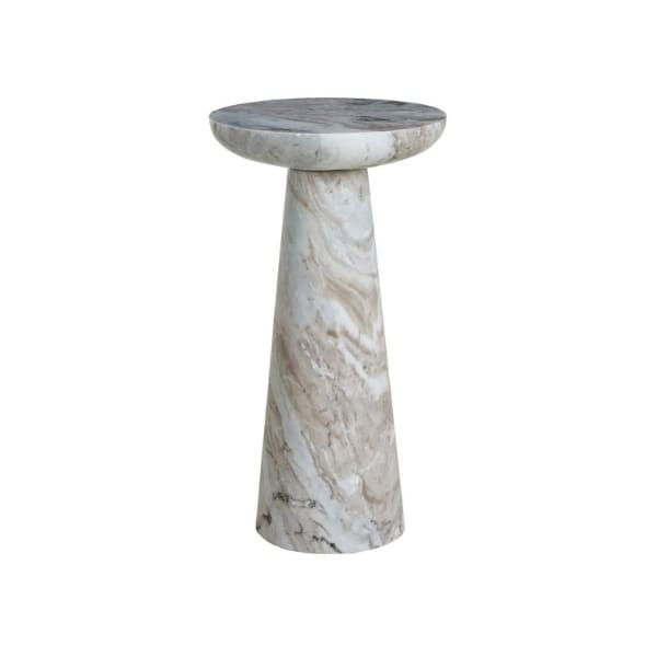 Miniature : Table d'appoint en marbre brun naturel de Toronto