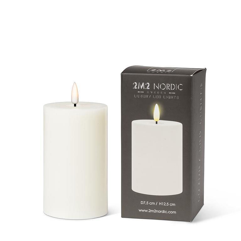 Miniature : Bougie crème Luxlite à batterie