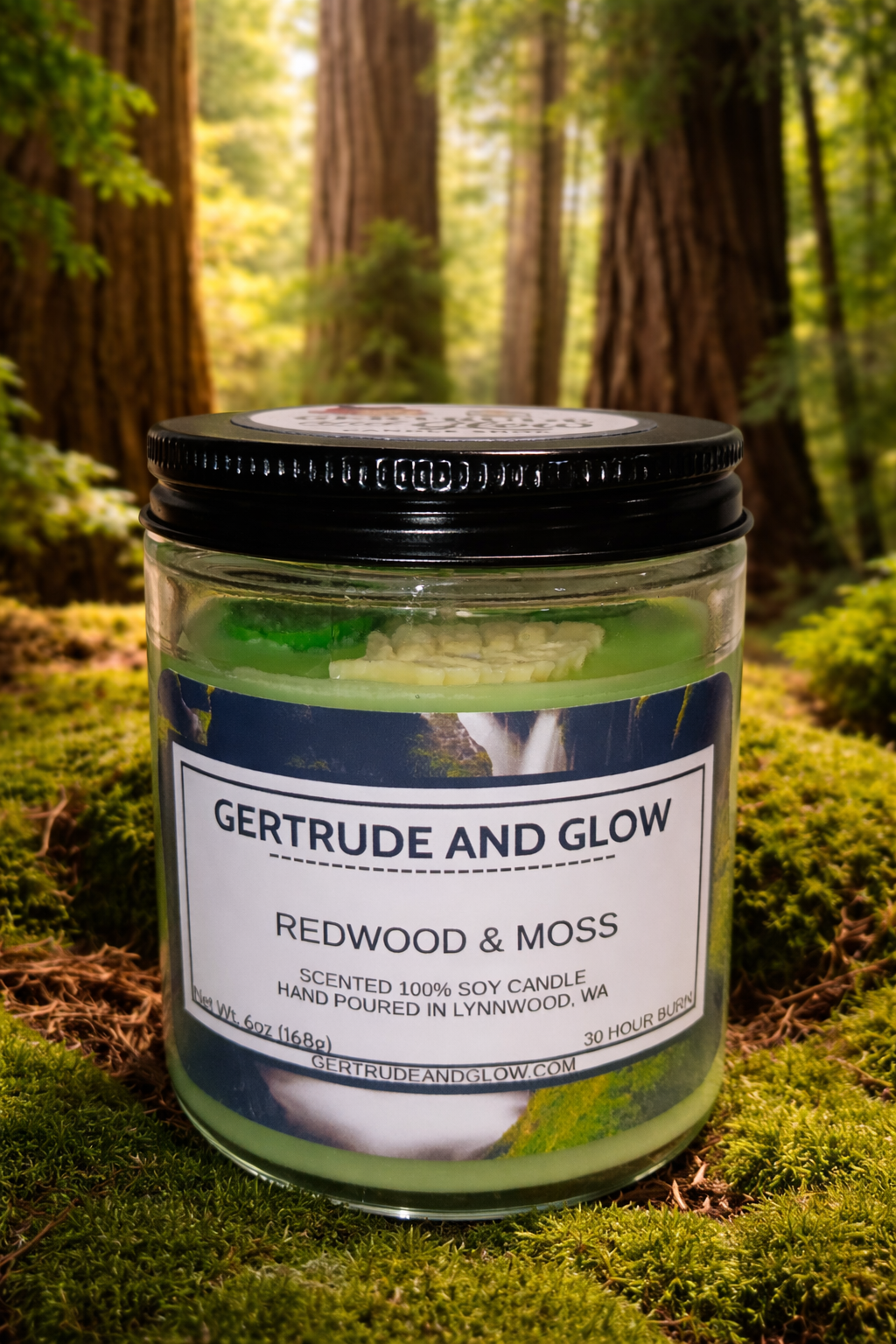 REDWOOD & MOSS (6oz JAR)