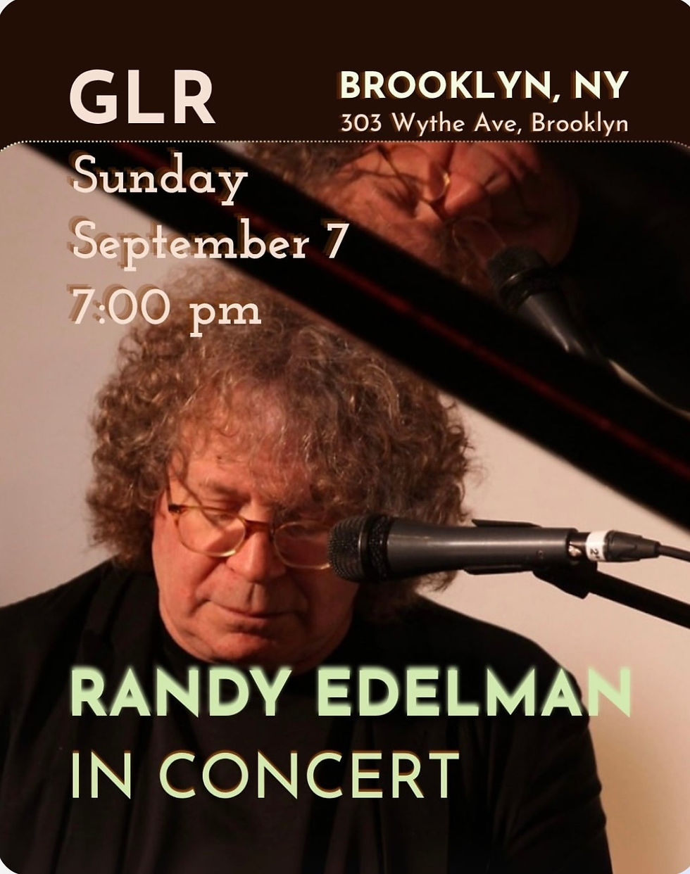 Live at GLR Books: An Evening with Randy Edelman in Williamsburg