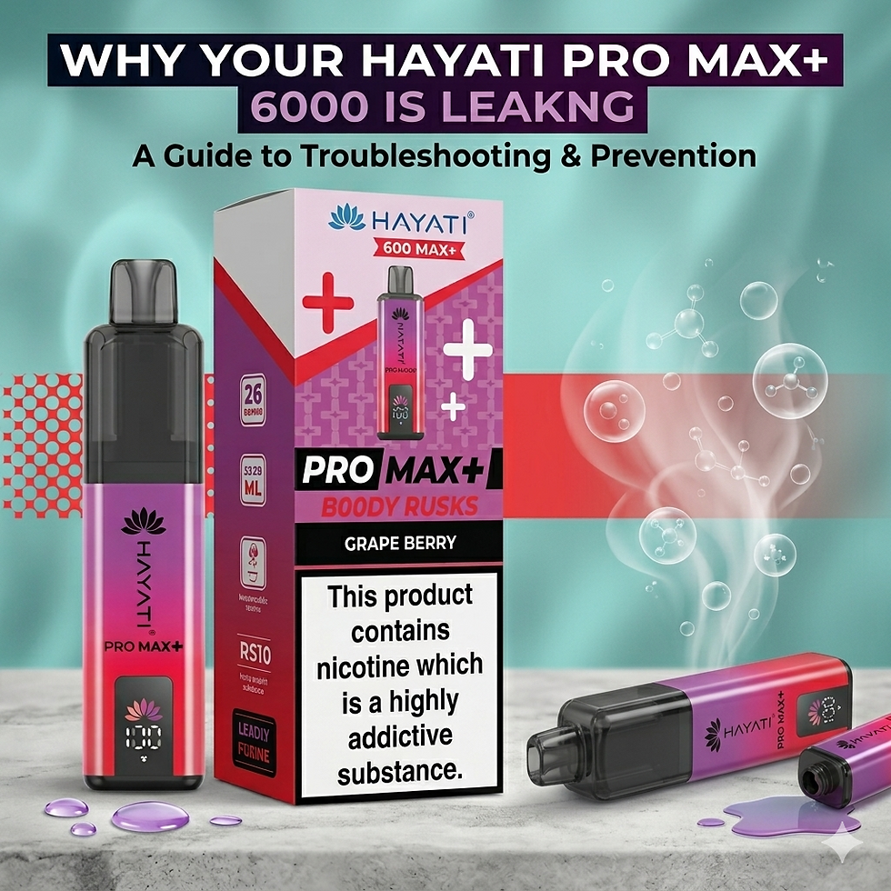 Why Your Hayati Pro Max Plus 6000 Is Leaking?
