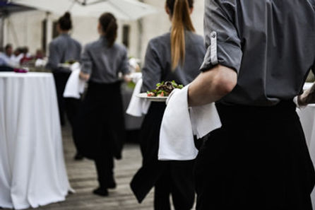 Experience waitstaff for private events