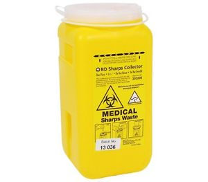 BD Sharps Collector 1.4L