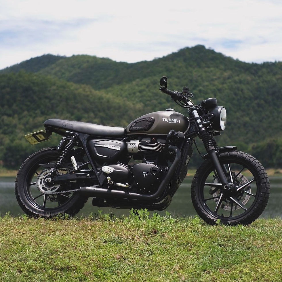 Thumbnail: Mekha full system exhaust for Triumph Bonneville T100,T120,Speed twin 900