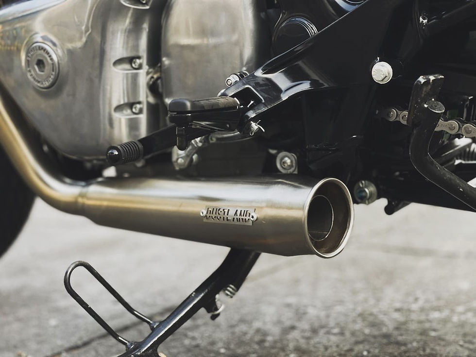 Thumbnail: Mekha full system exhaust for Royal Enfield 650 twin
