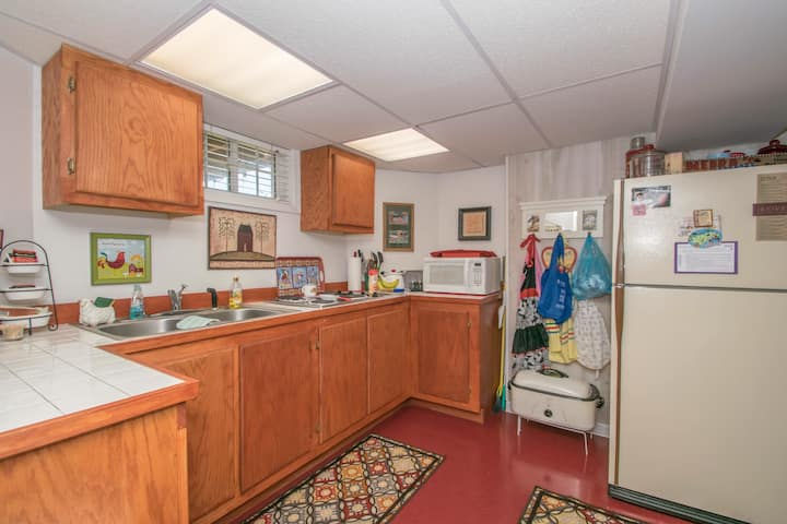 Basement Airbnb - Before