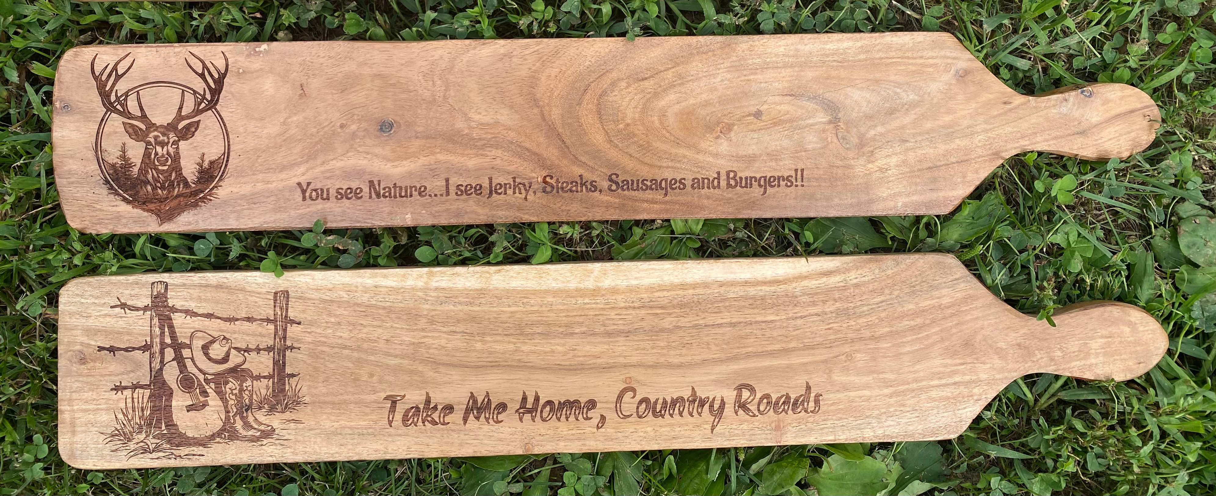Decorative Kitchen Board - Country Music