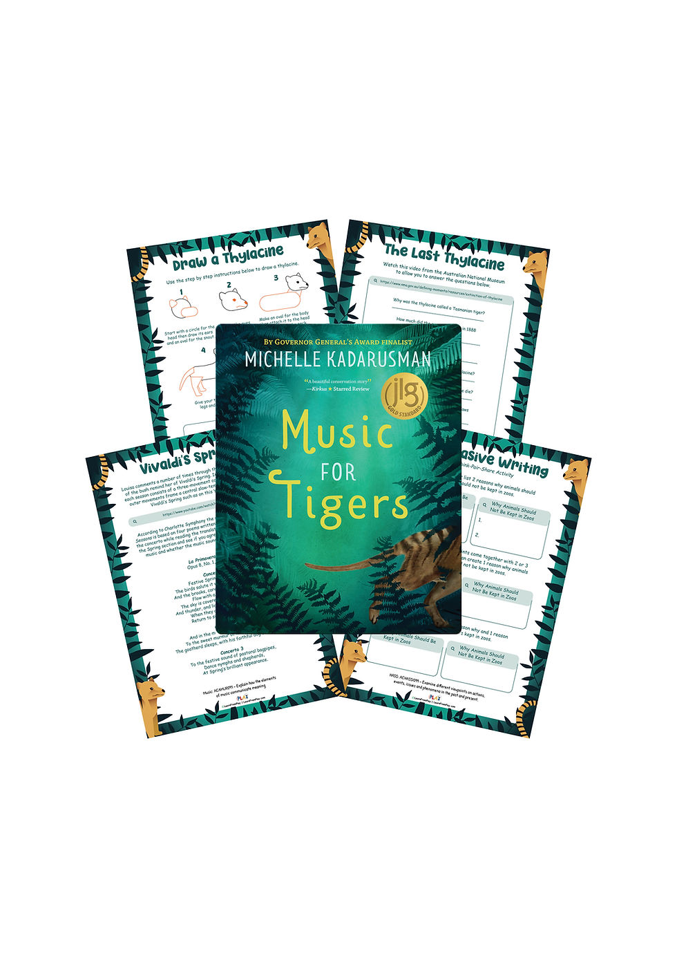 Music For Tigers Book Activities