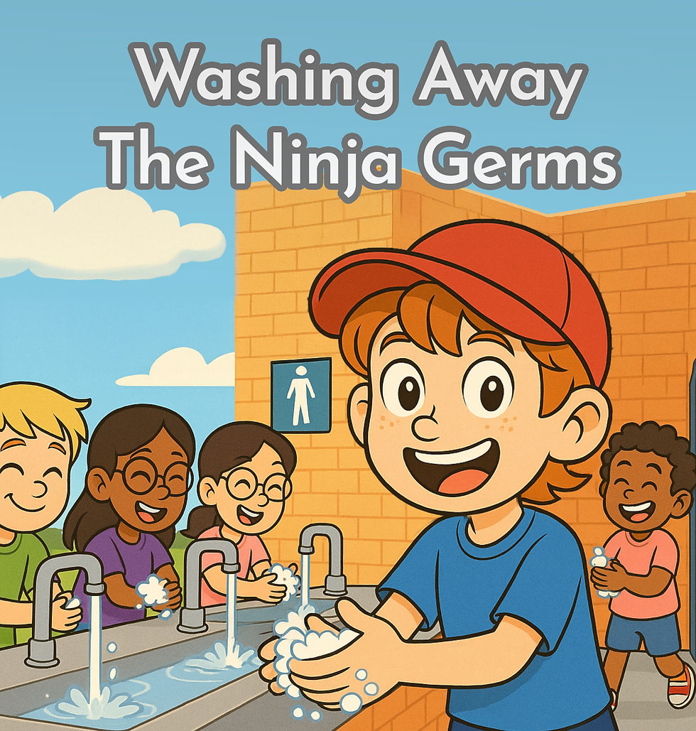 Washing Away The Ninja Germ