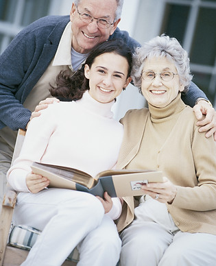 Lectura en familia juntos