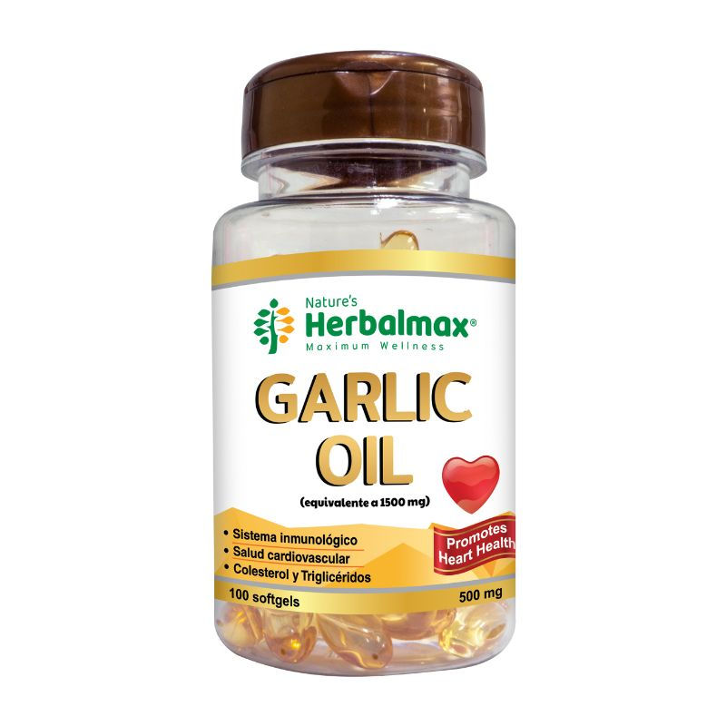 Garlic Oil 500mg (100 softgels)