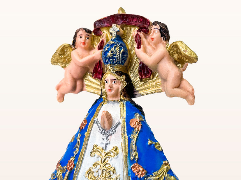 Miniatura: VIRGEN de SAN JUAN - Modelo F - 14 cm aprox