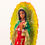Miniatura: VIRGEN de GUADALUPE - Modelo F - 16 cm alto aprox.