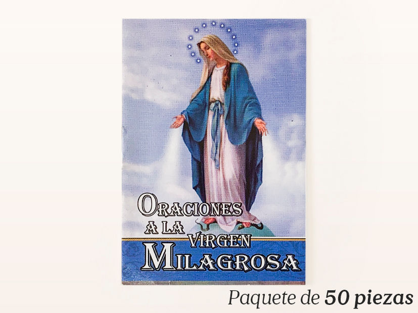 Mini Librito - VIRGEN MILAGROSA