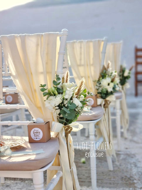 Bobemian wedding chairs