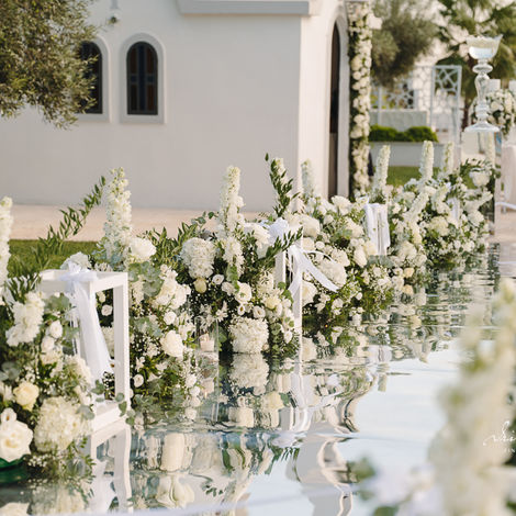 Ένας υπέροχος στολισμός γάμου