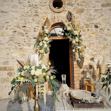Boho chic wedding in Athens