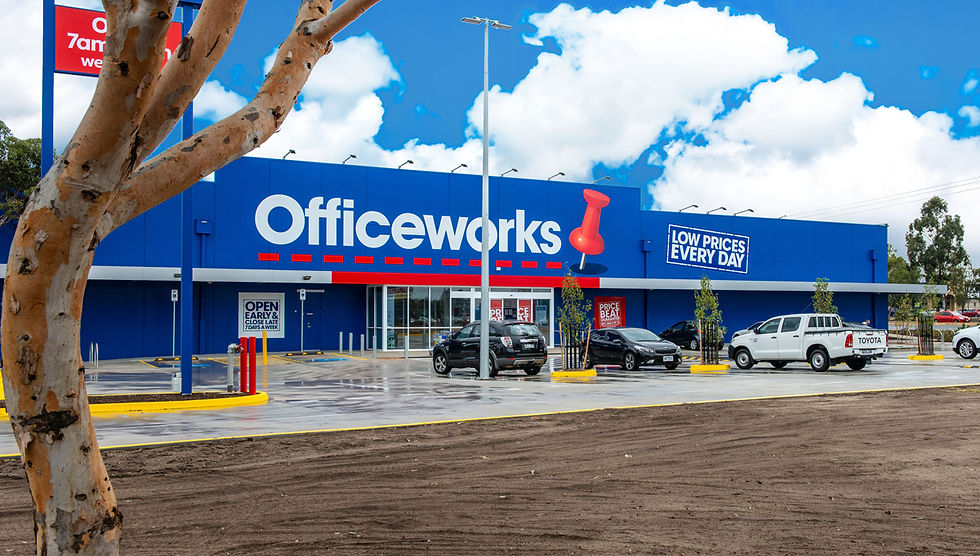 Officeworks Taylors | HTroon Pty Ltd | htroon.com.au