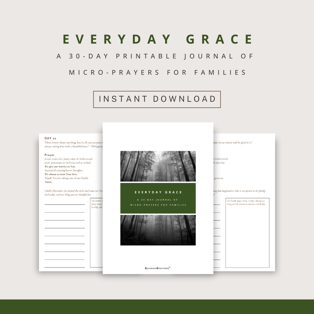 Everyday Grace: A 30-Day Journal of Micro-Prayers for Families