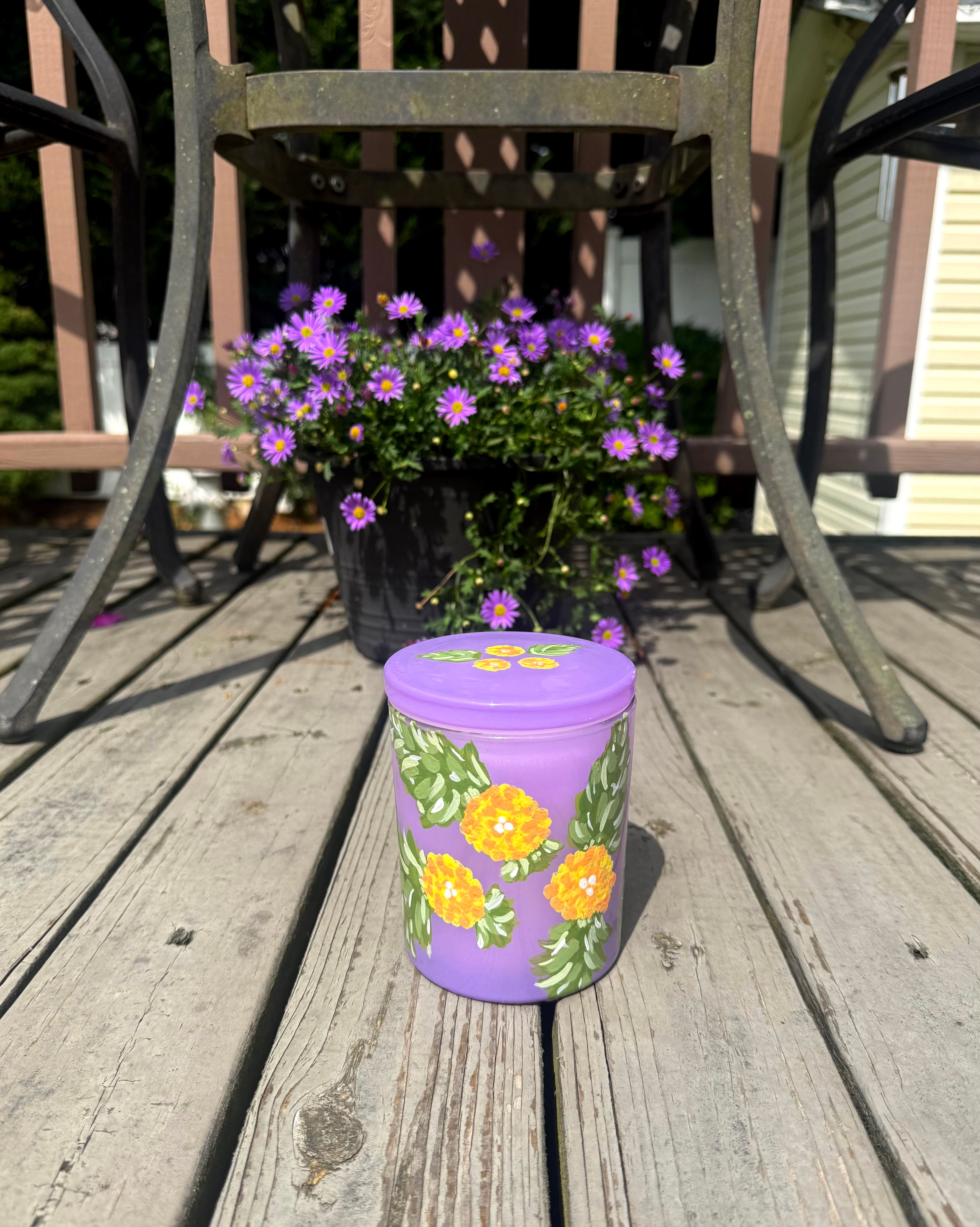 Marigold Candle